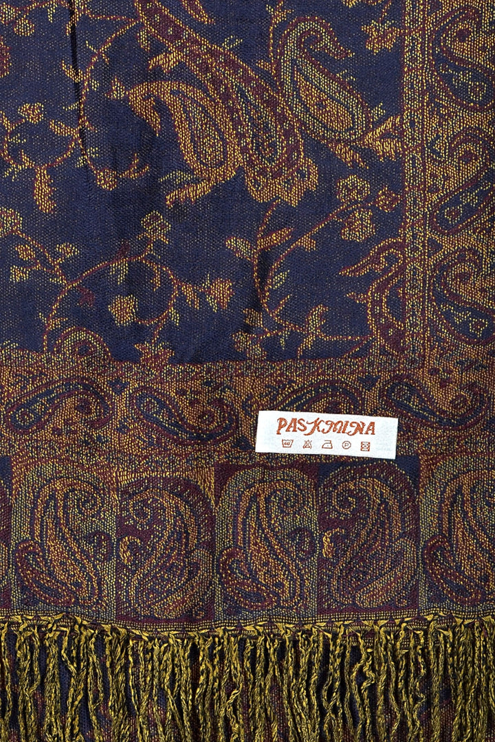 023_19 - One Piece Pasiley Print Pashmina Shawl Scarf