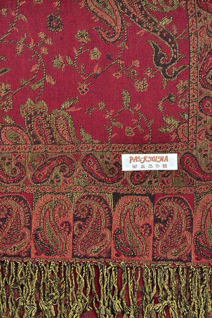 023_2 - One Piece Pasiley Print Pashmina Shawl Scarf