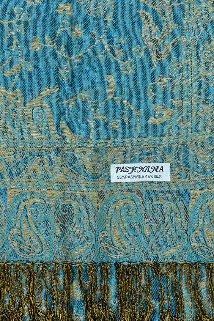 023_20 - One Piece Pasiley Print Pashmina Shawl Scarf