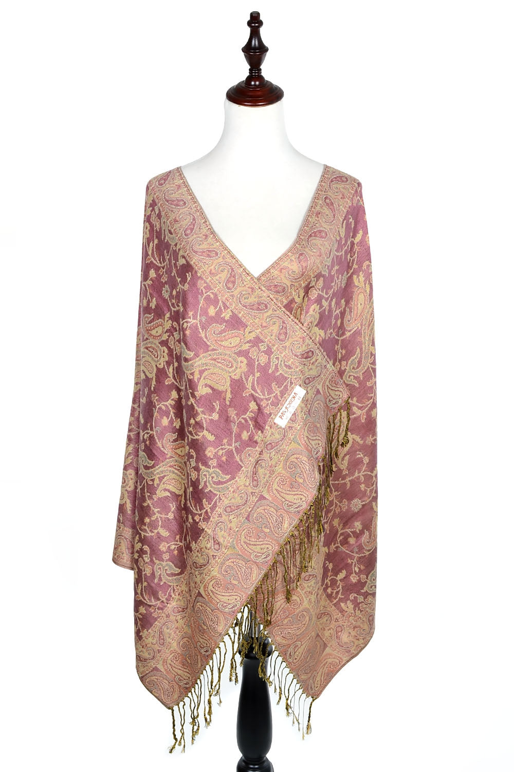 023_22 - One Piece Pasiley Print Pashmina Shawl Scarf