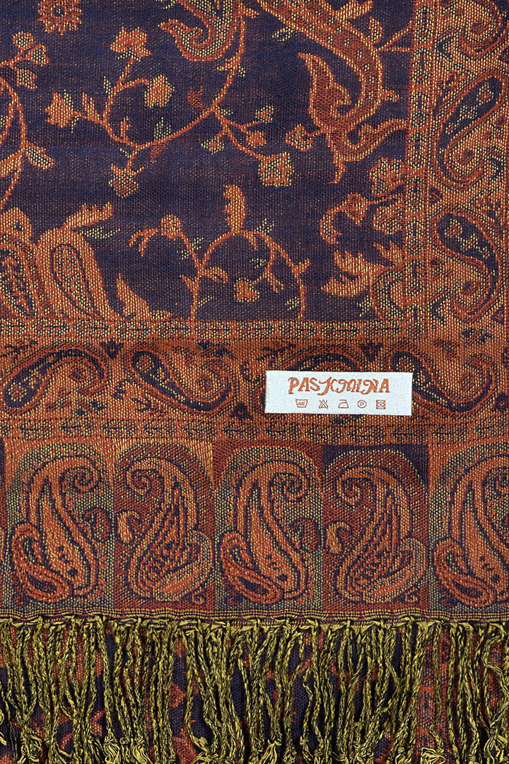 023_25 - One Piece Pasiley Print Pashmina Shawl Scarf