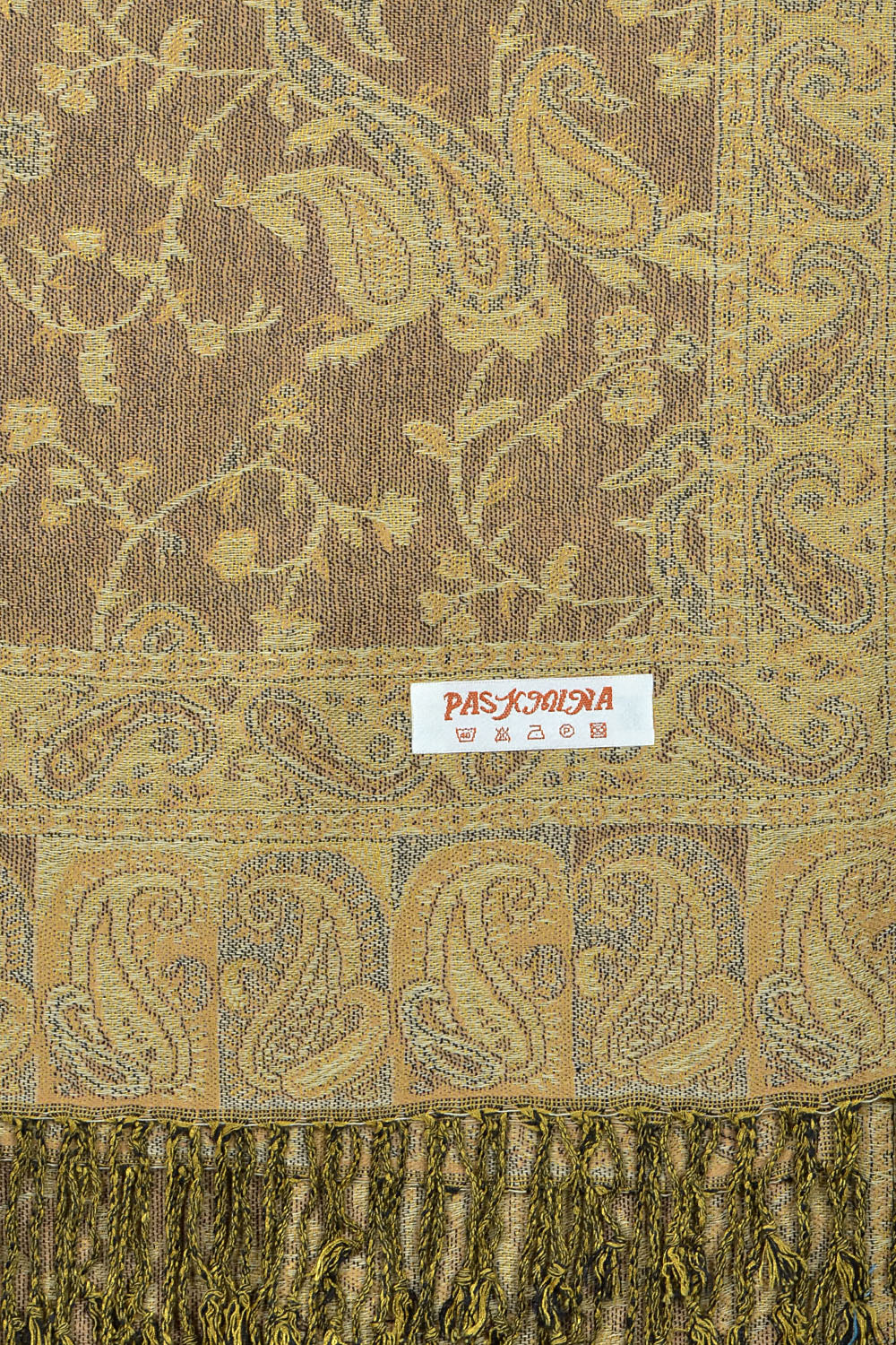 023_4 - One Piece Pasiley Print Pashmina Shawl Scarf