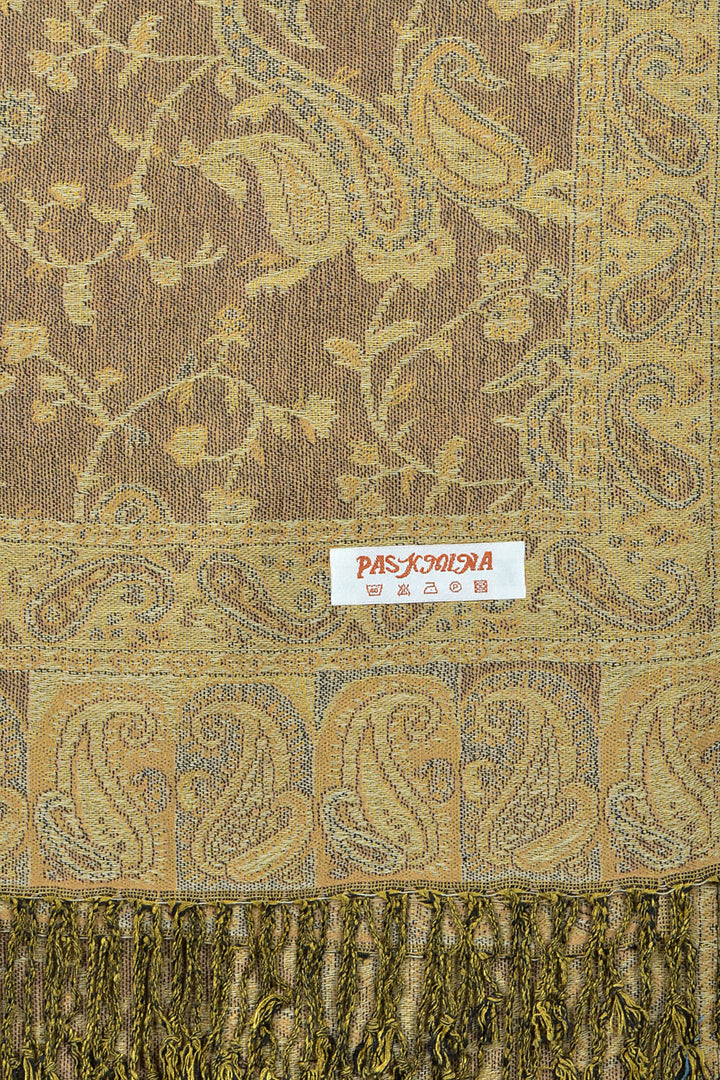 023_4 - One Piece Pasiley Print Pashmina Shawl Scarf