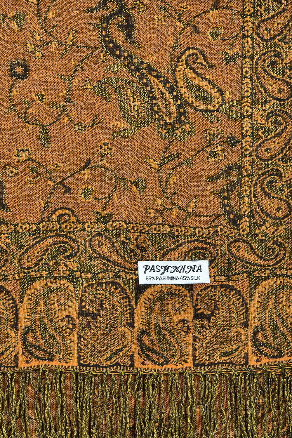 023_7 - One Piece Pasiley Print Pashmina Shawl Scarf
