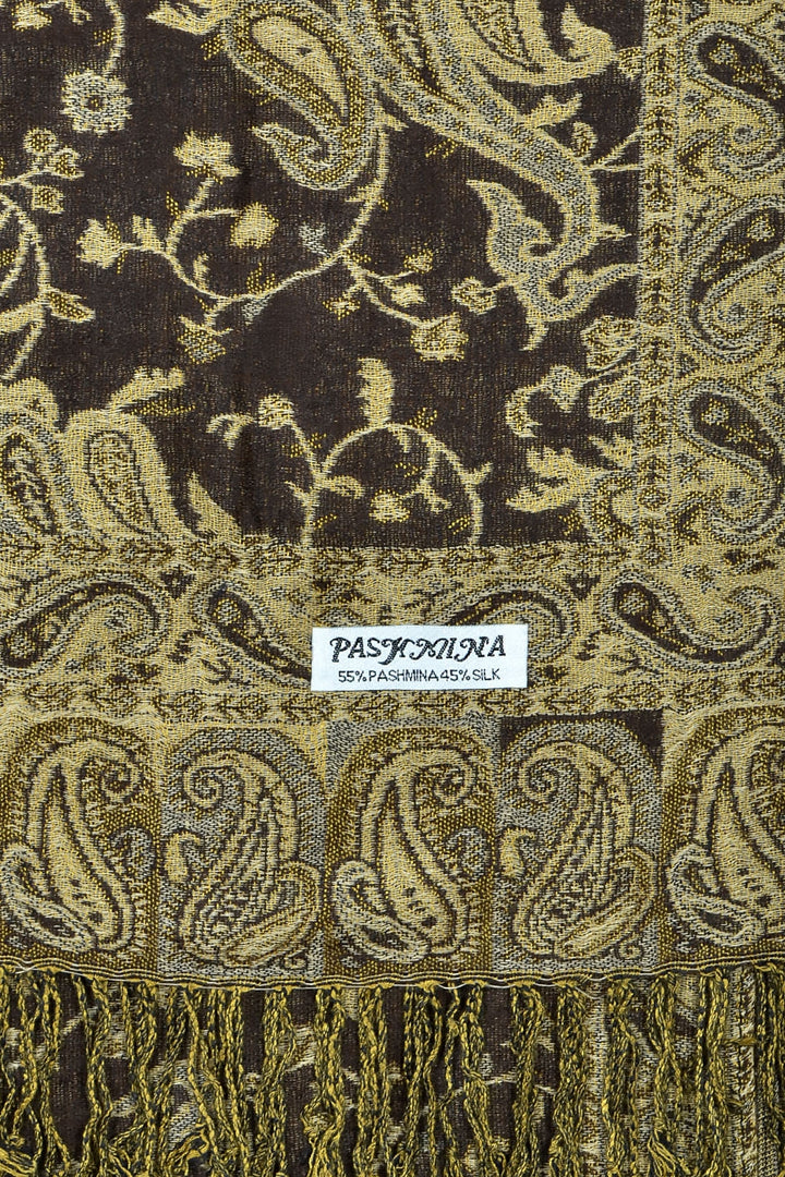 023_9 - One Piece Pasiley Print Pashmina Shawl Scarf
