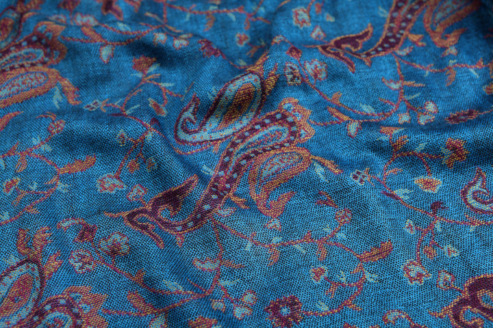 023_27 - One Piece Pasiley Print Pashmina Shawl Scarf