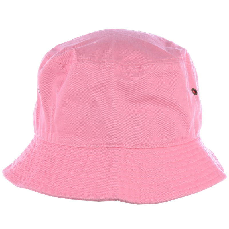 1500_PINK - One Piece Solid Color Bucket Hat