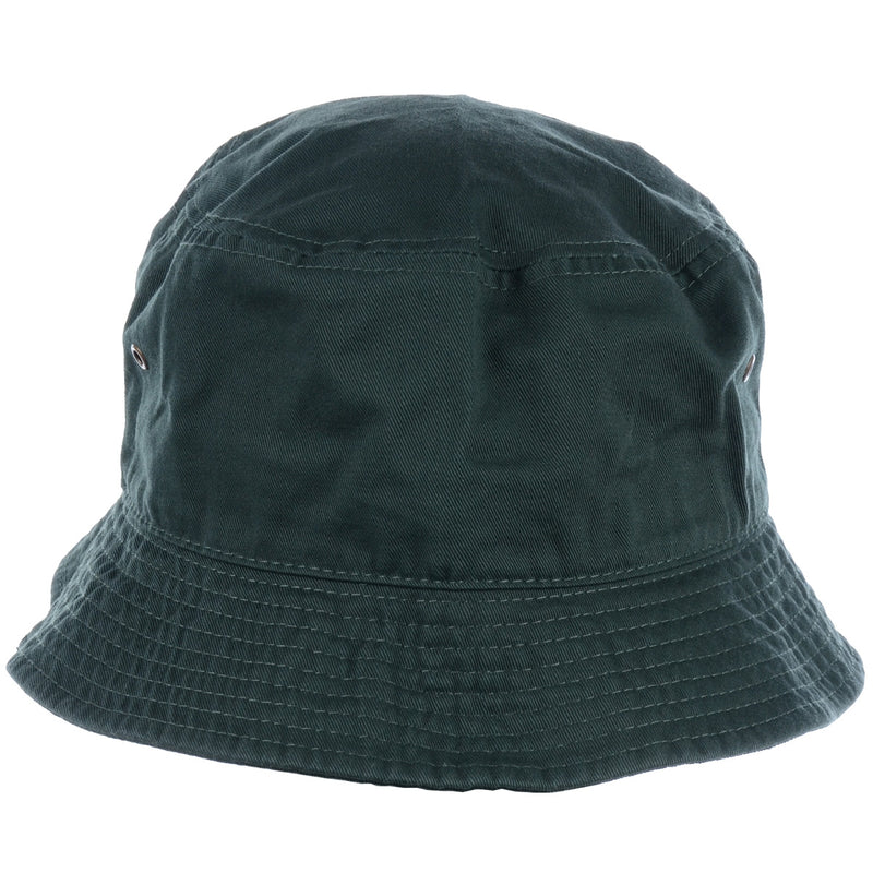 1500_Emerald Green - One Piece Solid Color Bucket Hat