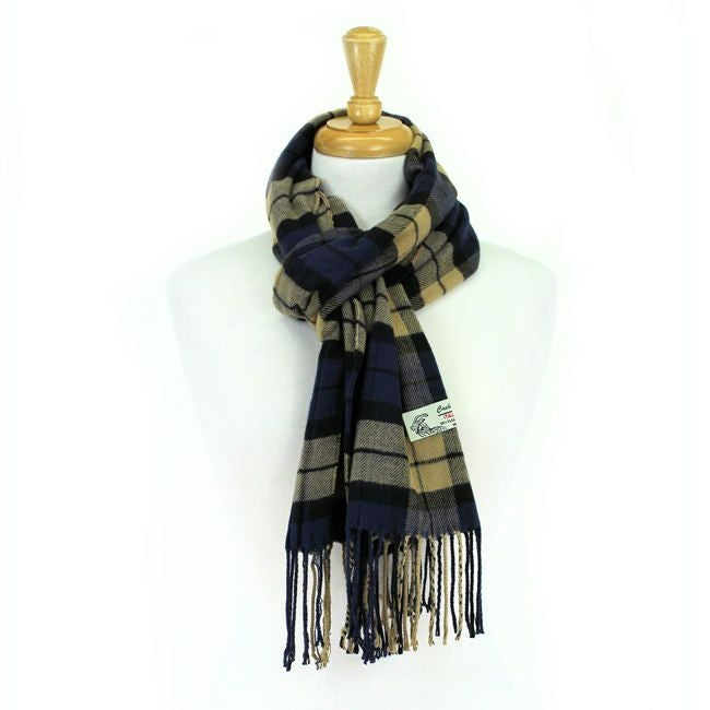 CM30-1 - One Dozen Multi Camel Cashmere Feel Scarves