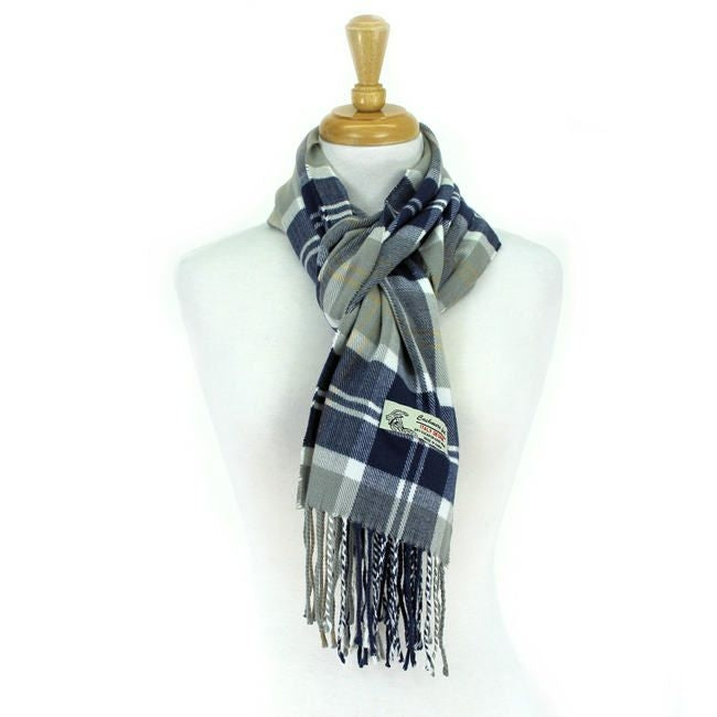 CM32-1 - One Dozen Multi Grey Cashmere Feel Scarves