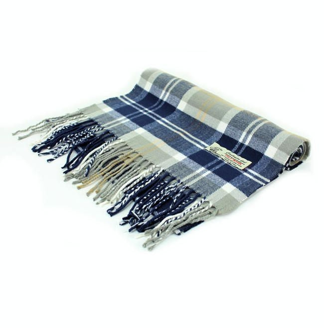 CM32-1 - One Dozen Multi Grey Cashmere Feel Scarves