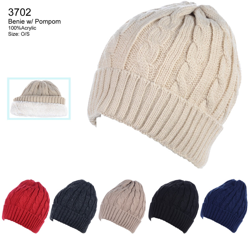 3702 - One Dozen Unisex Hats