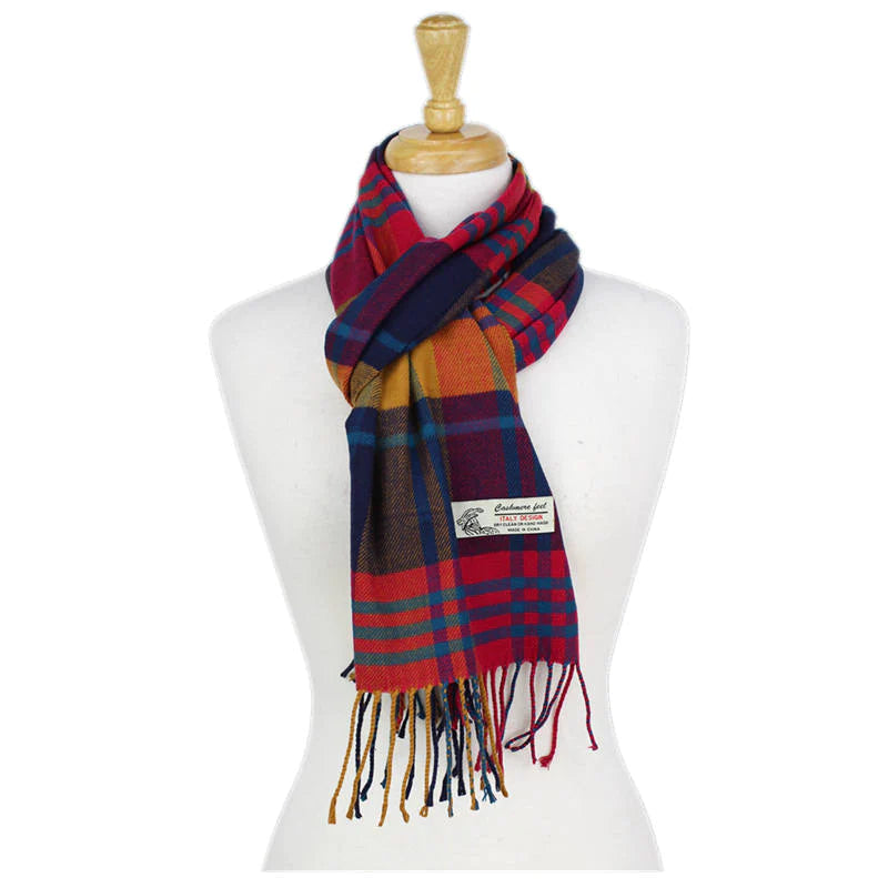 CM39-1 - One Dozen Cashmere Feel Scarves