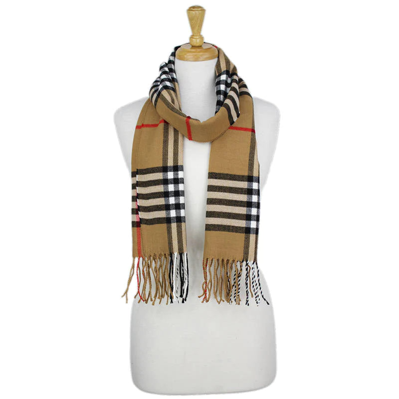 CM42-1 - One Dozen Cashmere Feel Scarves