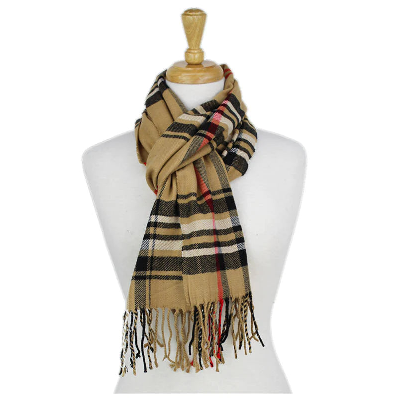 CM43-1 - One Dozen Cashmere Feel Scarves