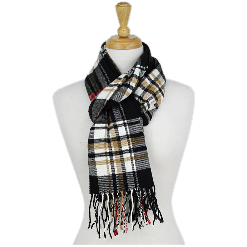 CM43-3 - One Dozen Cashmere Feel Scarves