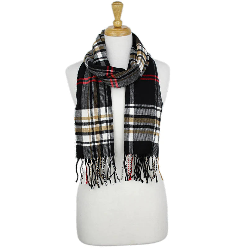 CM43-3 - One Dozen Cashmere Feel Scarves