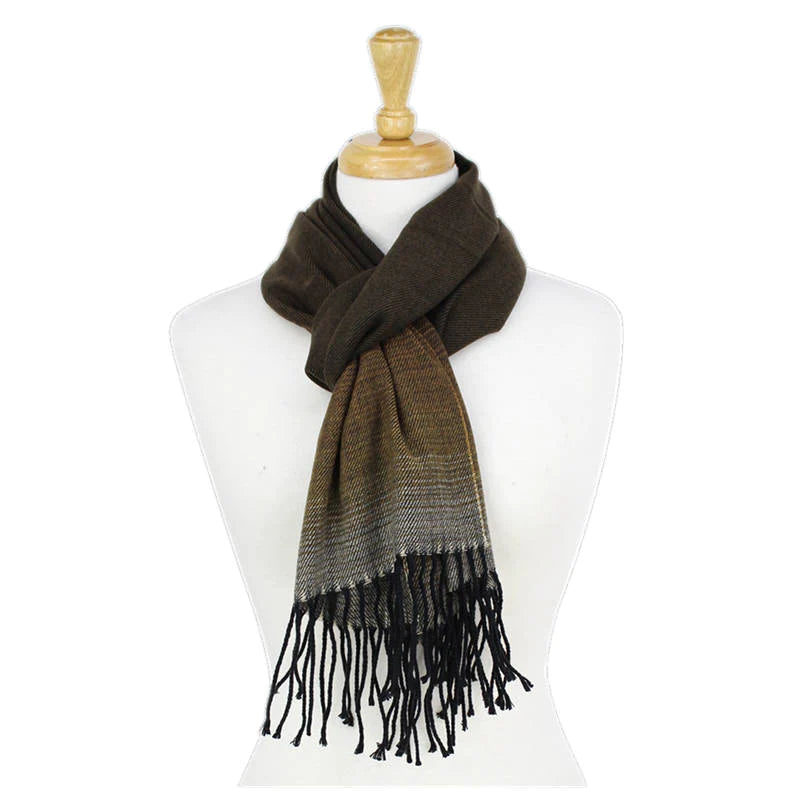 CM44-3 - One Dozen Cashmere Feel Scarves