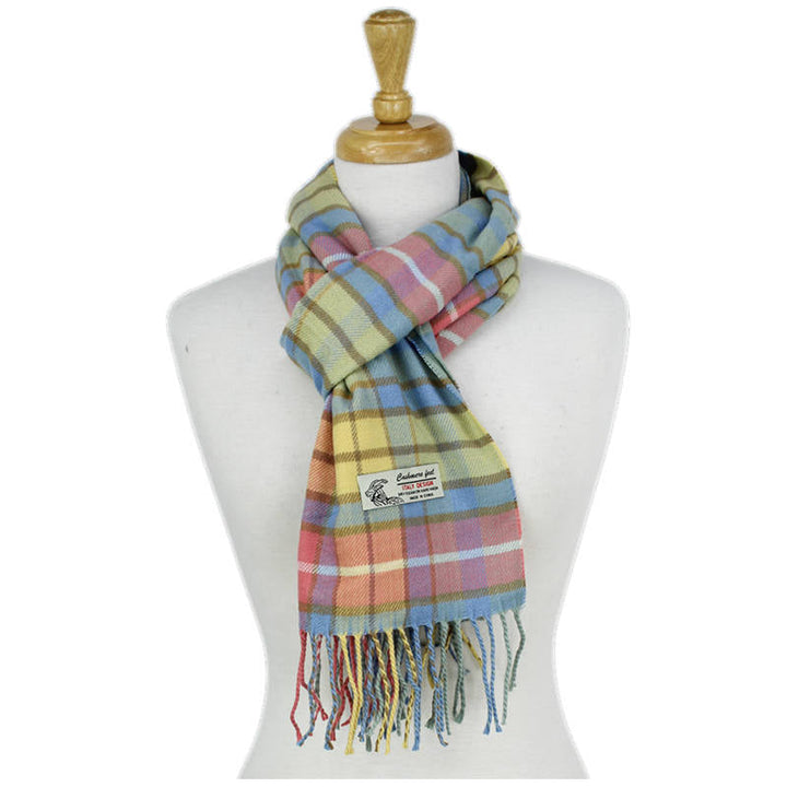 CM53-1 - One Dozen Multi Pink Cashmere Feel Scarves