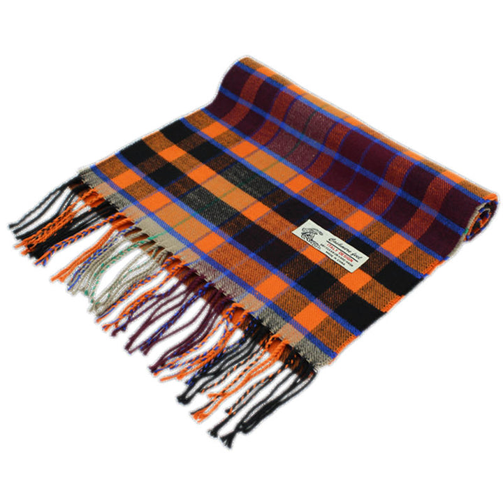 CM54-2 - One Dozen Multi Orange Cashmere Feel Scarves