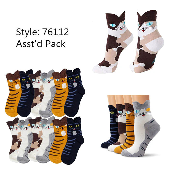 76112 - Womens Casual Socks_12prs
