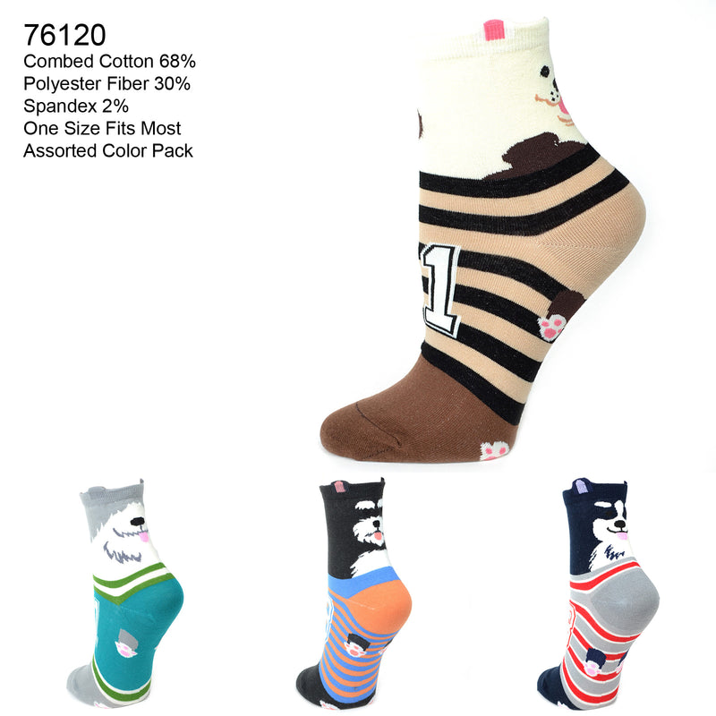 76120 - Womens Casual Socks_12prs