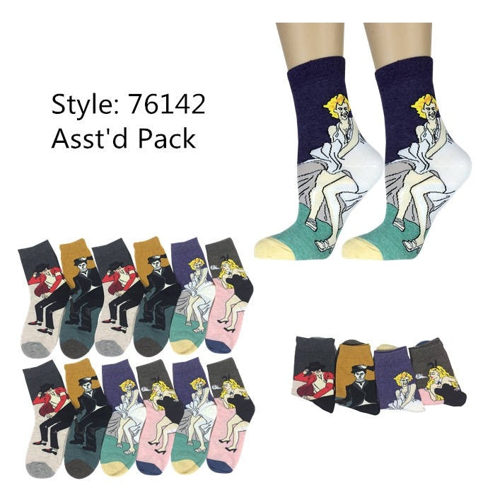 76142 - Womens Casual Socks_12prs