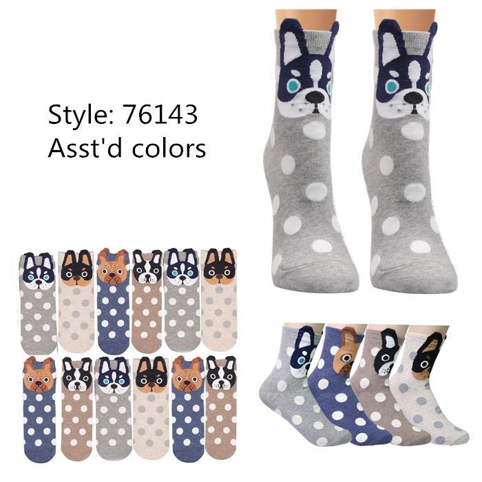 76143 - Womens Casual Socks_12prs