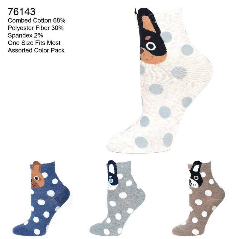 76143 - Womens Casual Socks_12prs