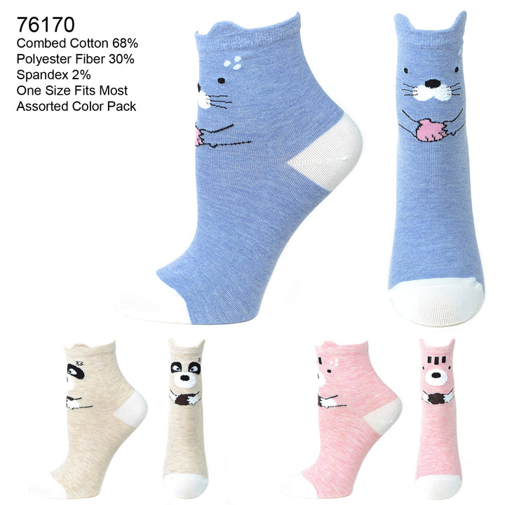 76170 - Womens Casual Socks_12prs