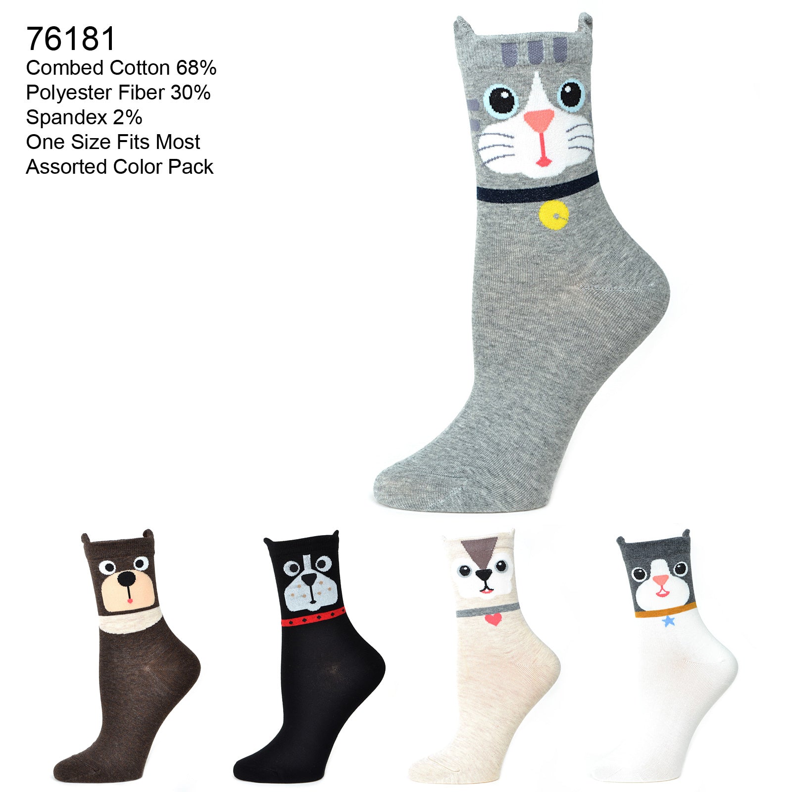 76181 - Womens Casual Socks_12prs