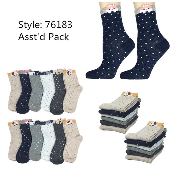 76183 - Womens Casual Socks_12prs