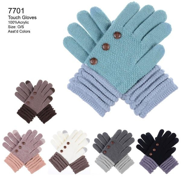 7701 - One Dozen Ladies Texting Glove