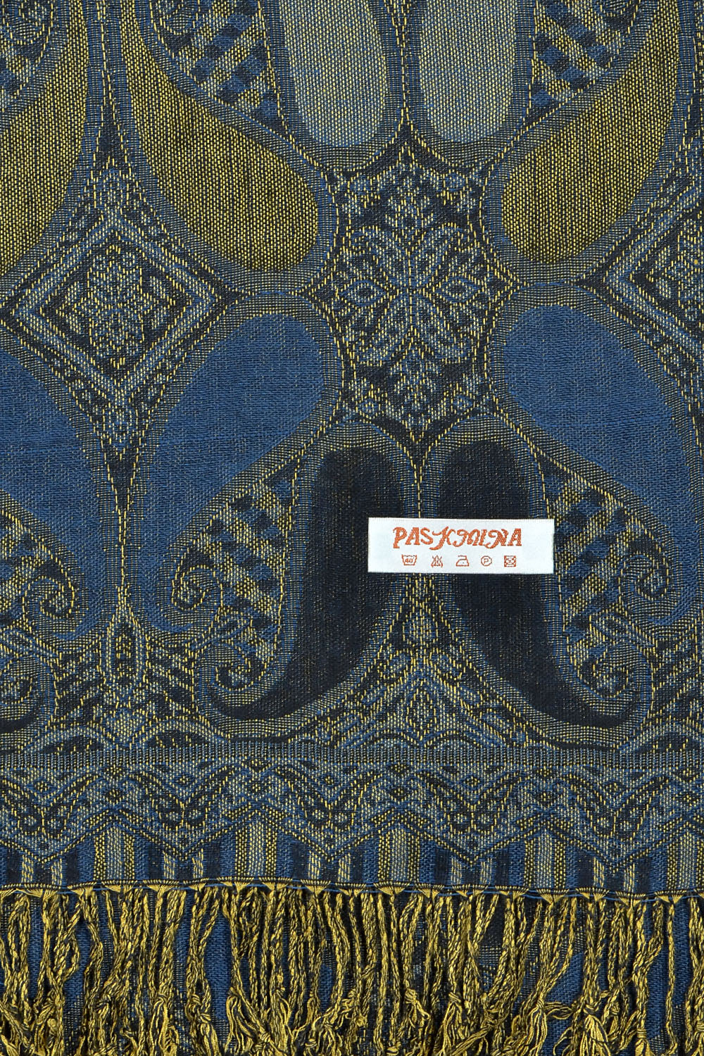 A18_23 - One Piece Pasiley Print Pashmina Shawl Scarf