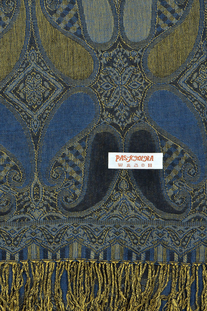 A18_23 - One Piece Pasiley Print Pashmina Shawl Scarf