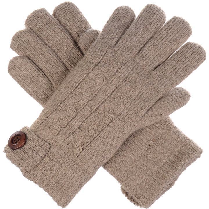 G5241M - One Dozen Mens Chinelle-Lined Gloves