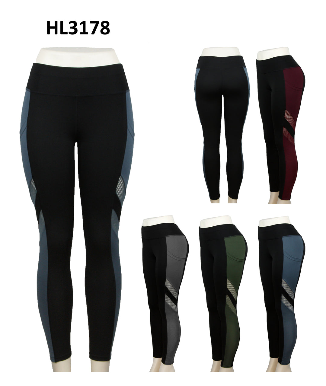 HL3178 - One Dozen Ladies Sport Legging