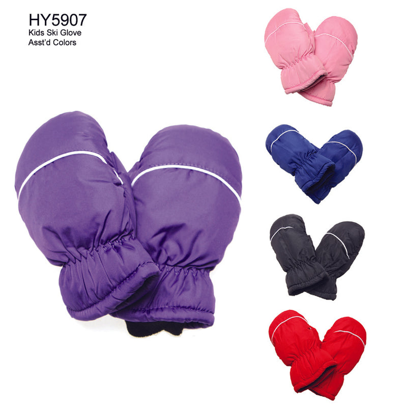 HY5907 - One Dozen Kids ski Gloves