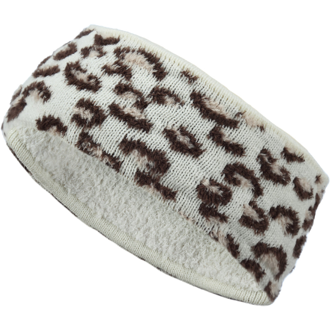 JB520 - One Dozen Leopard Headband w/ Lining