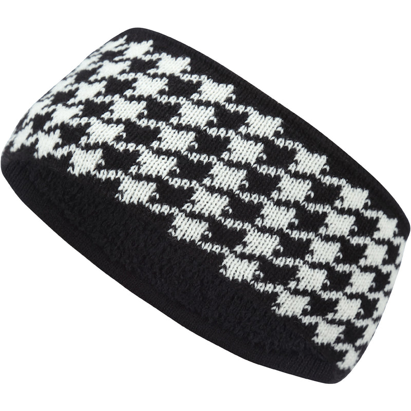 JB522 - One Dozen Headband w/ Hounds Tooth Accents