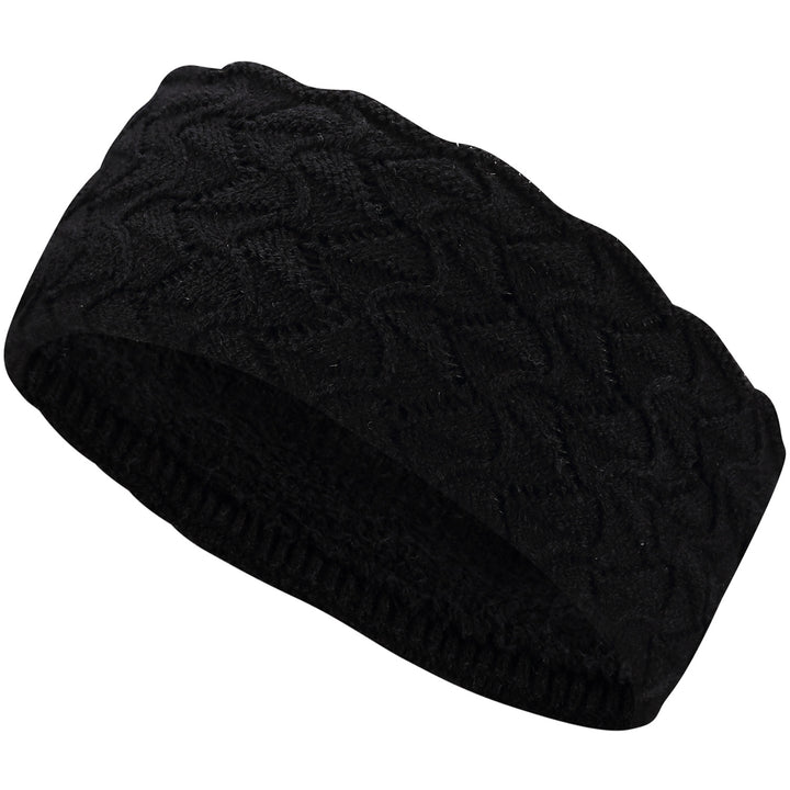 JB623 - One Dozen Knitted Fuzzy Lined Ear Warmer Headband