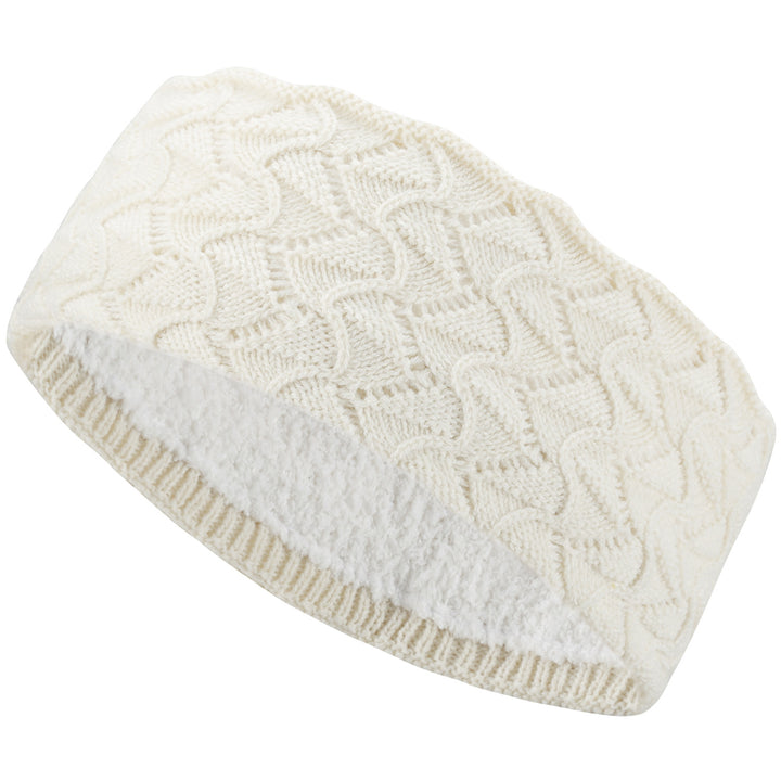 JB623 - One Dozen Knitted Fuzzy Lined Ear Warmer Headband