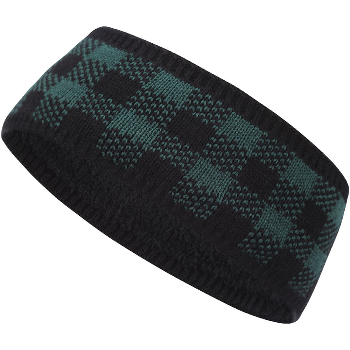 JB625 - One Dozen Headband w/ Buffalo Plaid Accents