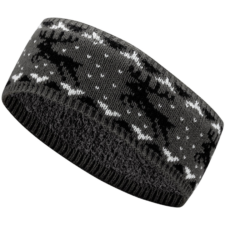 JB720 - One Dozen Knitted Fuzzy Lined Ear Warmer Headband
