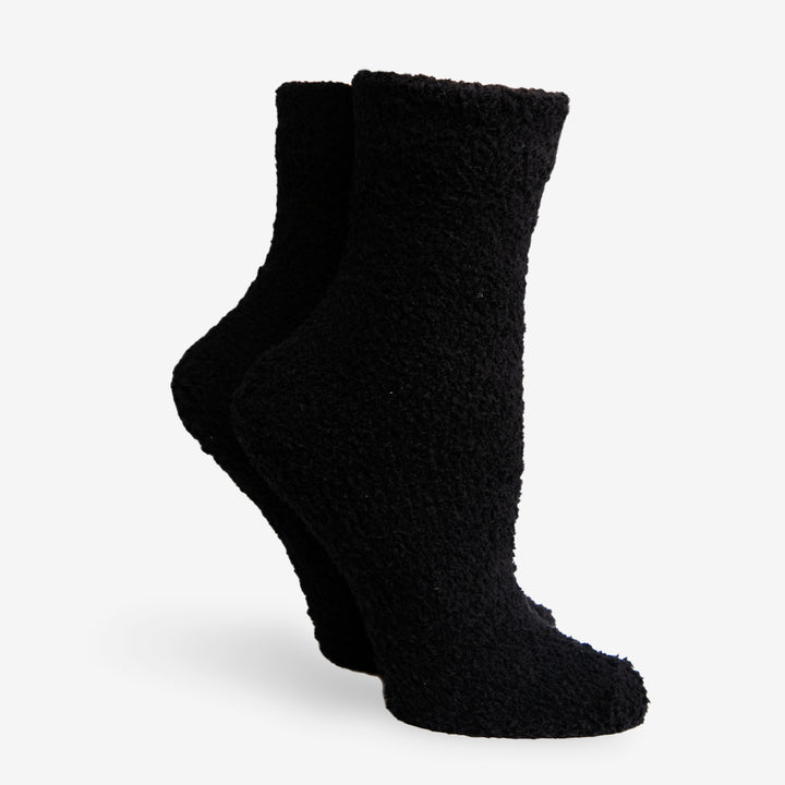 JCS101 - SOLID COLOR LUXURY SOFT MINI-CREW SOCKS - 6PC SET
