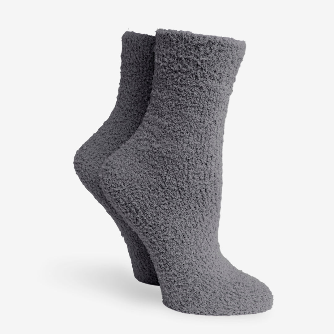 JCS101 - SOLID COLOR LUXURY SOFT MINI-CREW SOCKS - 6PC SET