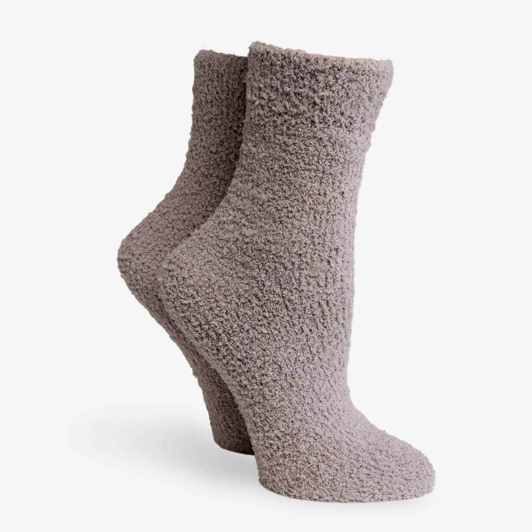 JCS101 - SOLID COLOR LUXURY SOFT MINI-CREW SOCKS - 6PC SET