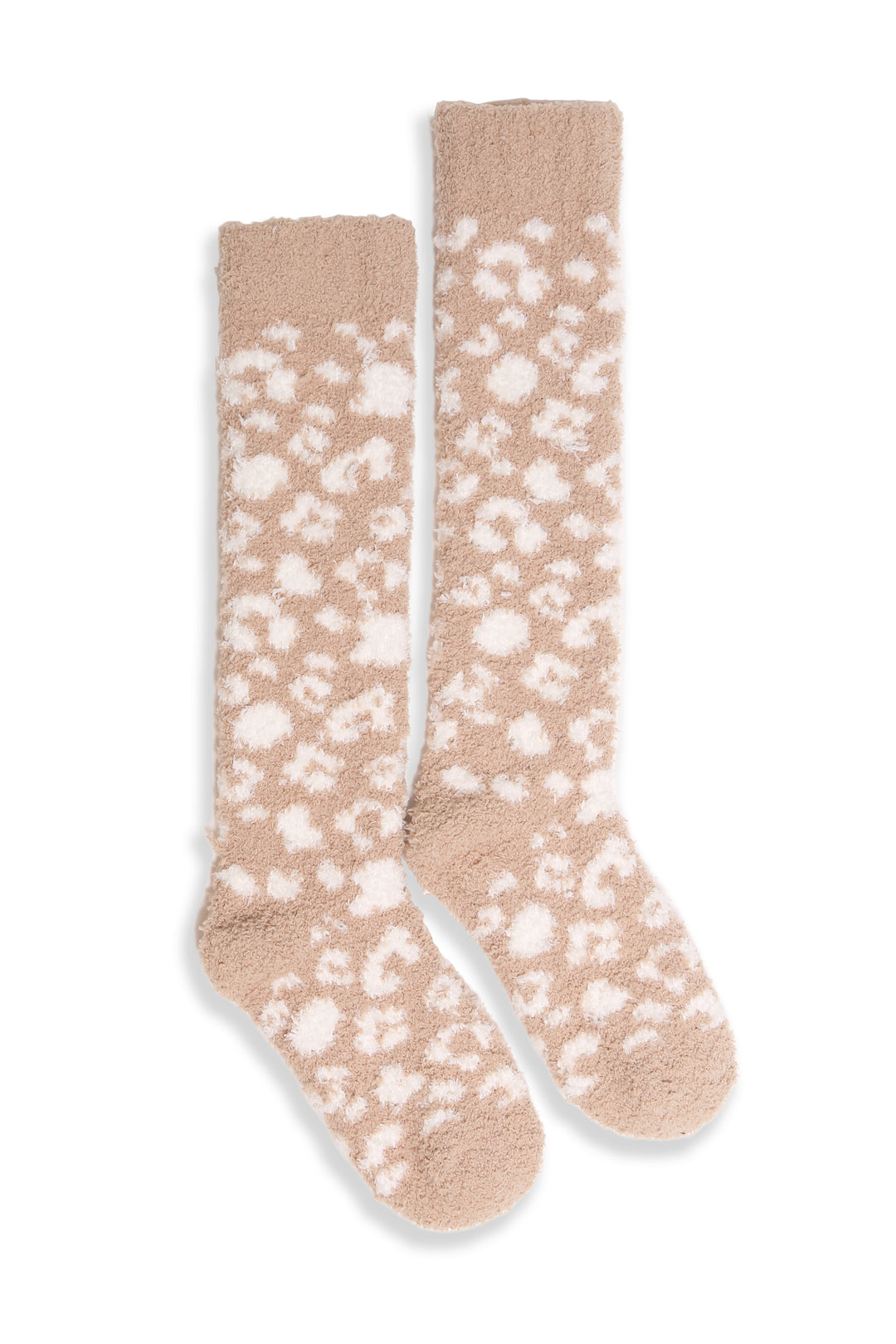 JCS108 - LEOPARD PRINT LUXURY SOFT KNEE-HIGH SOCKS - 6PC SET