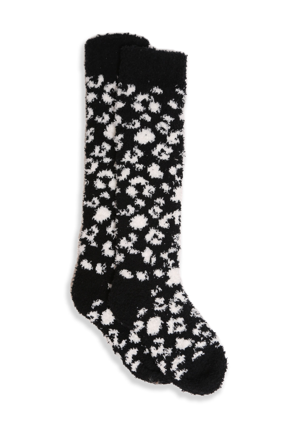 JCS108 - LEOPARD PRINT LUXURY SOFT KNEE-HIGH SOCKS - 6PC SET