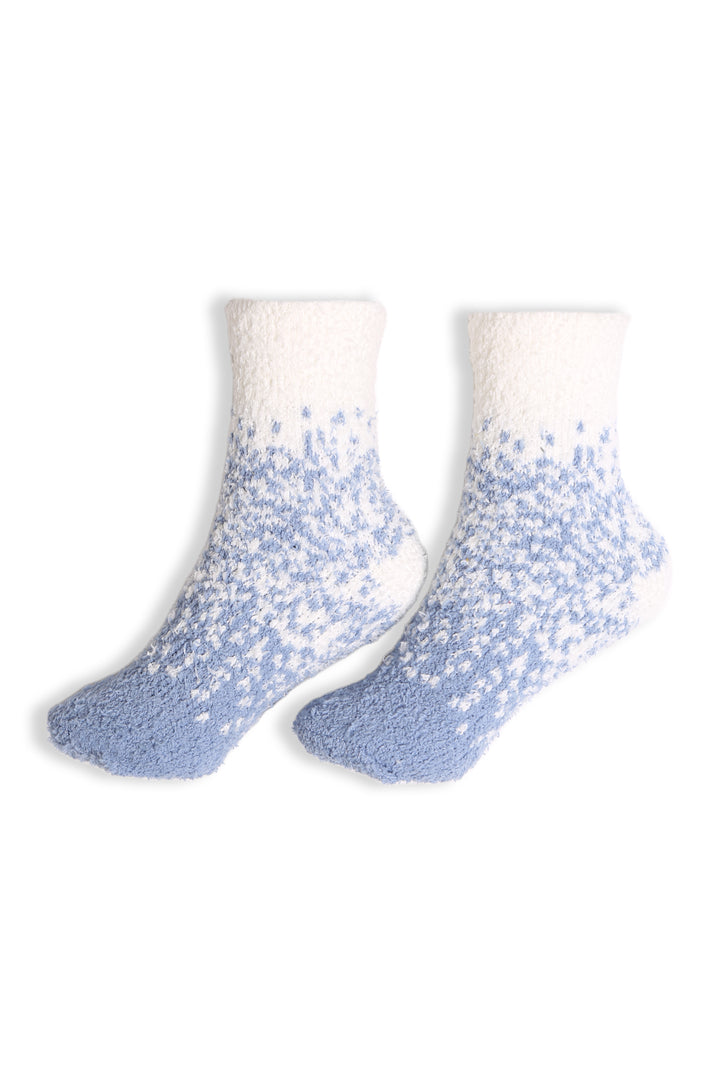 JCS109 - COLOR-FADE LUXURY SOFT MINI-CREW SOCKS - 6PC SET
